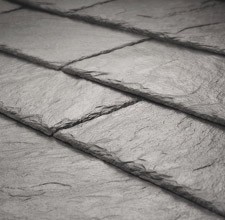 Natural slate roof tiles
