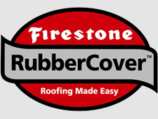 Rubber roofing for flat roofs